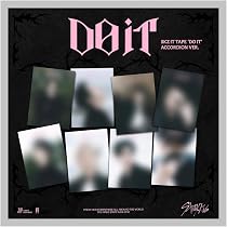 Stray Kids DO IT SKZ IT TAPE Album Accordion Random Version CD+